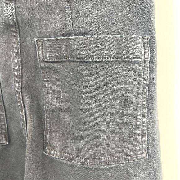 Zara the Marine wide leg Straight high rise wide leg black vintage inspired 2 - Picture 5 of 12